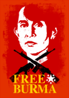 Free Burma! Free Daw Aung San Suu Kyi! t[r}It[AETX[`[I